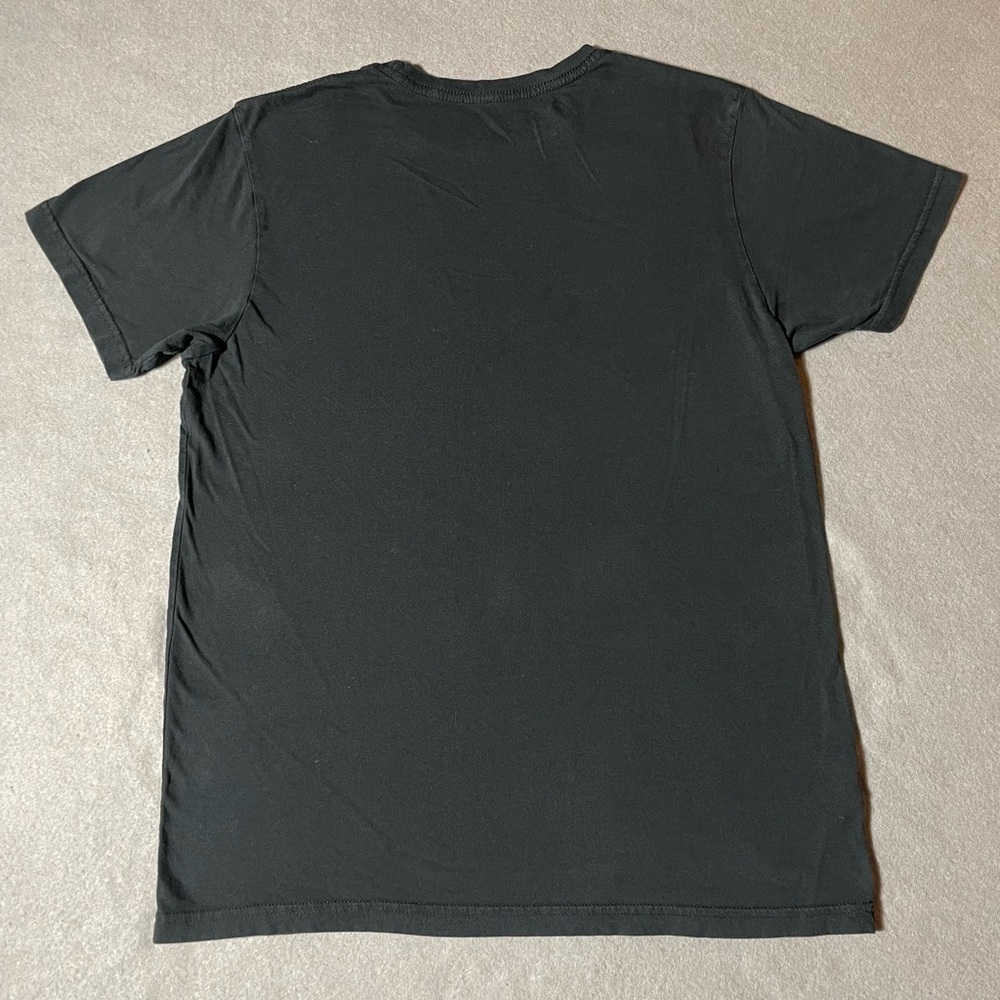 Patagonia 1973 Logo Men’s T-Shirt Medium Black Organic Cotton Short Sleeve Tee - Picture 6 of 6